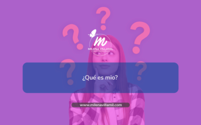 ¿Qué es mío?